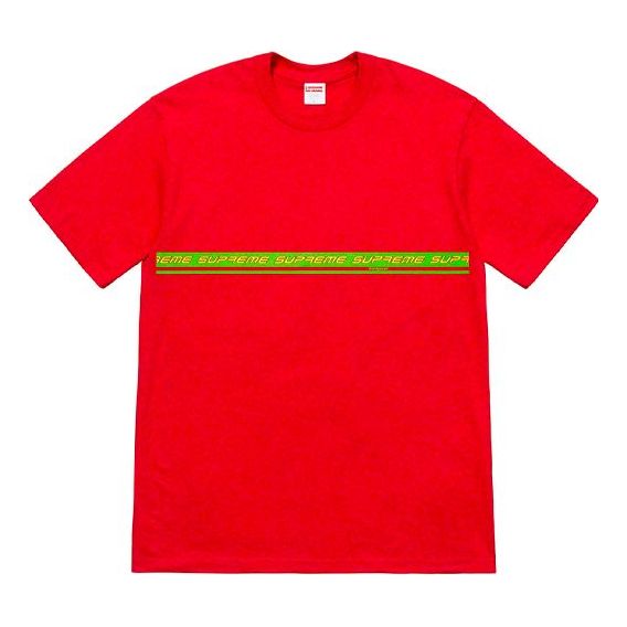 Supreme SS19 Hard Goods Tee Red Printing Short Sleeve Unisex SUP-SS19-282