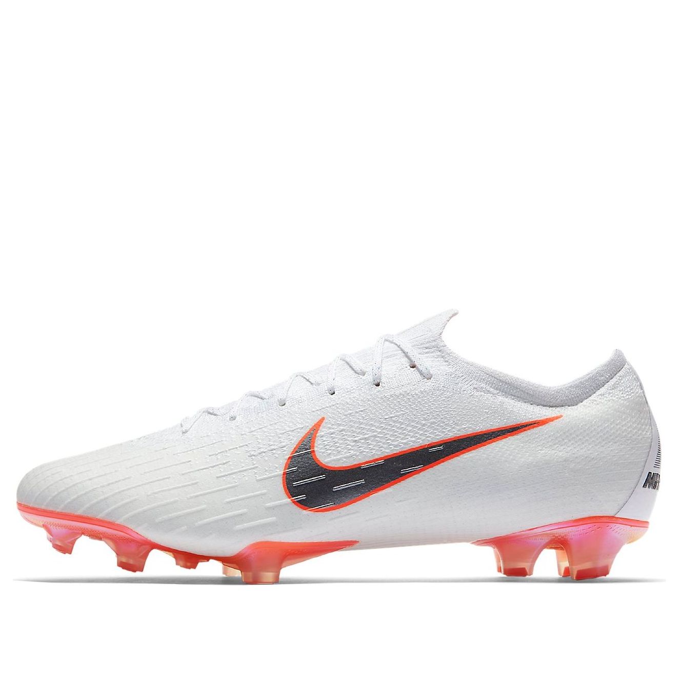 Nike Mercurial Vapor 12 Elite FG 'White Grey Orange' AH7380-107