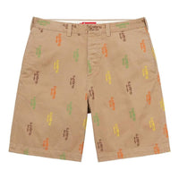 Supreme Classic Logo Chino Shorts 'Tan' SUP-SS23-198