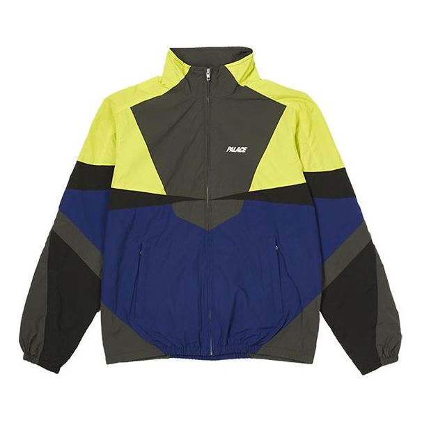 Palace FW22 Panelled Shell Jacket 'Yellow' P22JK158