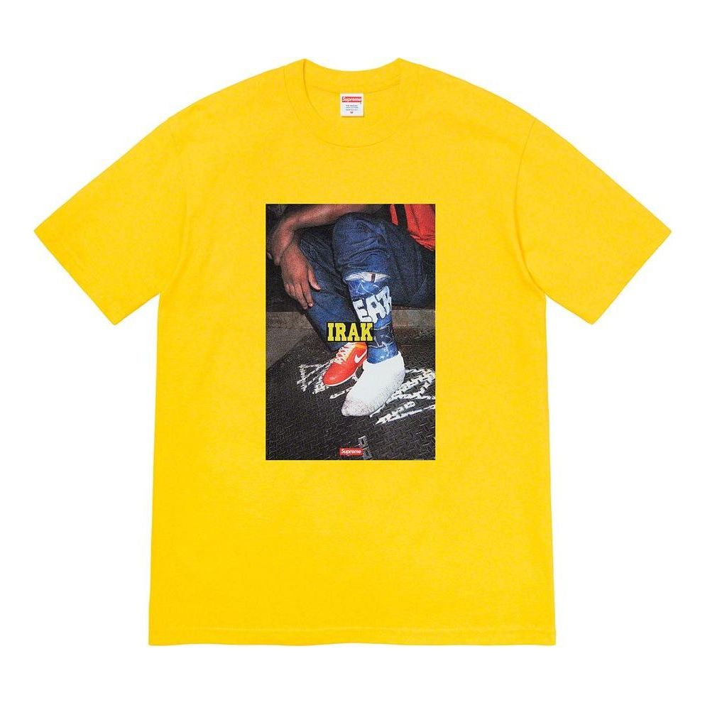 Supreme FW22 Week 5 Irak Cast Tee T SUP-FW22-335-YEL