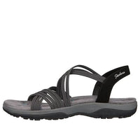 (WMNS) Skechers Reggae Slim-Turn It Up 163117-BLK