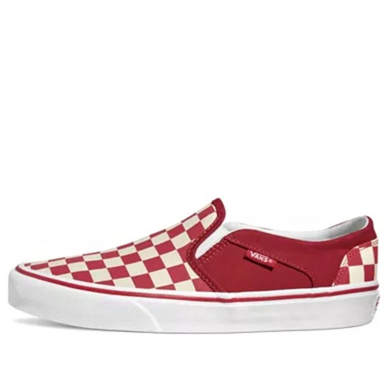 Vans Slip-on Plaid Red/White VN0A32QMUT3