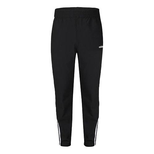 adidas neo Side Stripe Casual Sports Pants Black GJ8898
