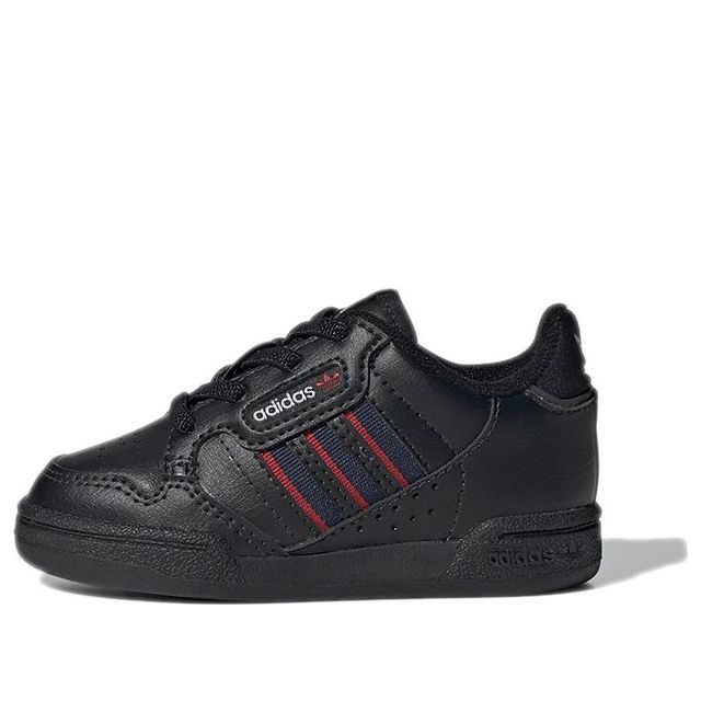 (TD) adidas Continental 80 Stripes EL 'Black Navy Red' S42614