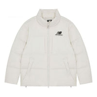 New Balance Short Down Jacket Asia Sizing 'White' 5PB43053-CRE