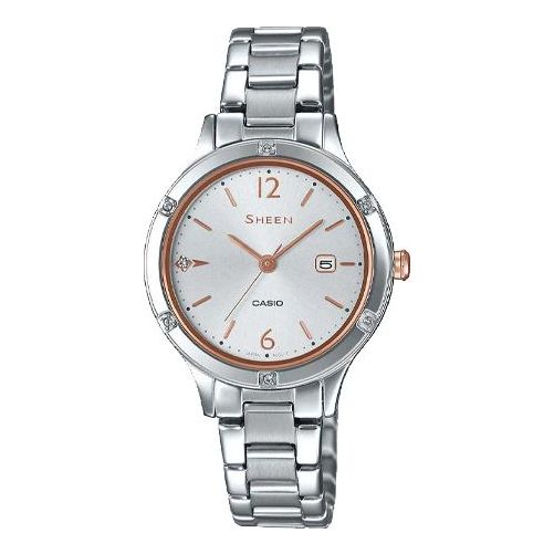 CASIO SHEEN Waterproof Silver Analog SHE-4533D-7A