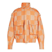 LOUIS VUITTON LV SS21 Damier Checkered Long Sleeve Jacket For Men Brown 1A8PMT