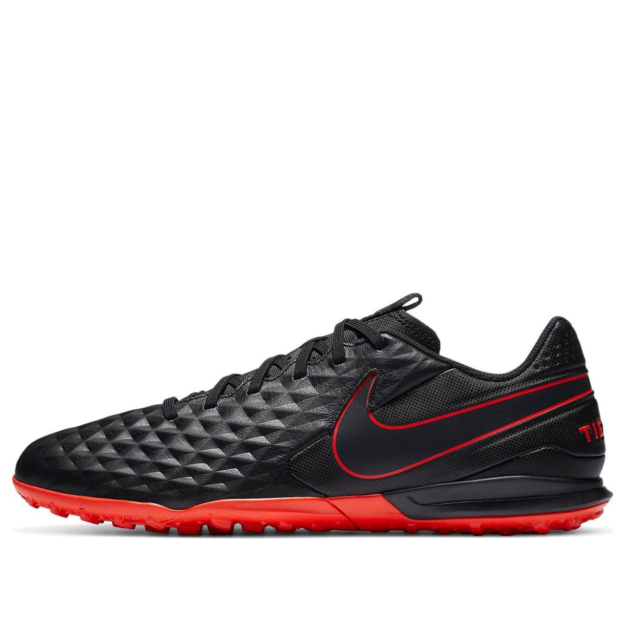 Nike Tiempo Legend 8 Academy TF Turf 'Black Red' AT6100-060