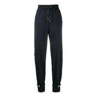 (WMNS) Off-White Sports Pants/Trousers/Joggers Black OWCA079E20FAB0011000
