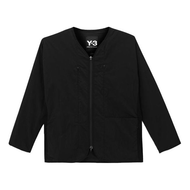 Men's Y-3 TRVL LNER JKT Sports Long Sleeves Black FS3354