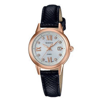 CASIO Waterproof SHEEN Solar Powered Rose Gold Analog SHE-4522PGL-7BUPR2021