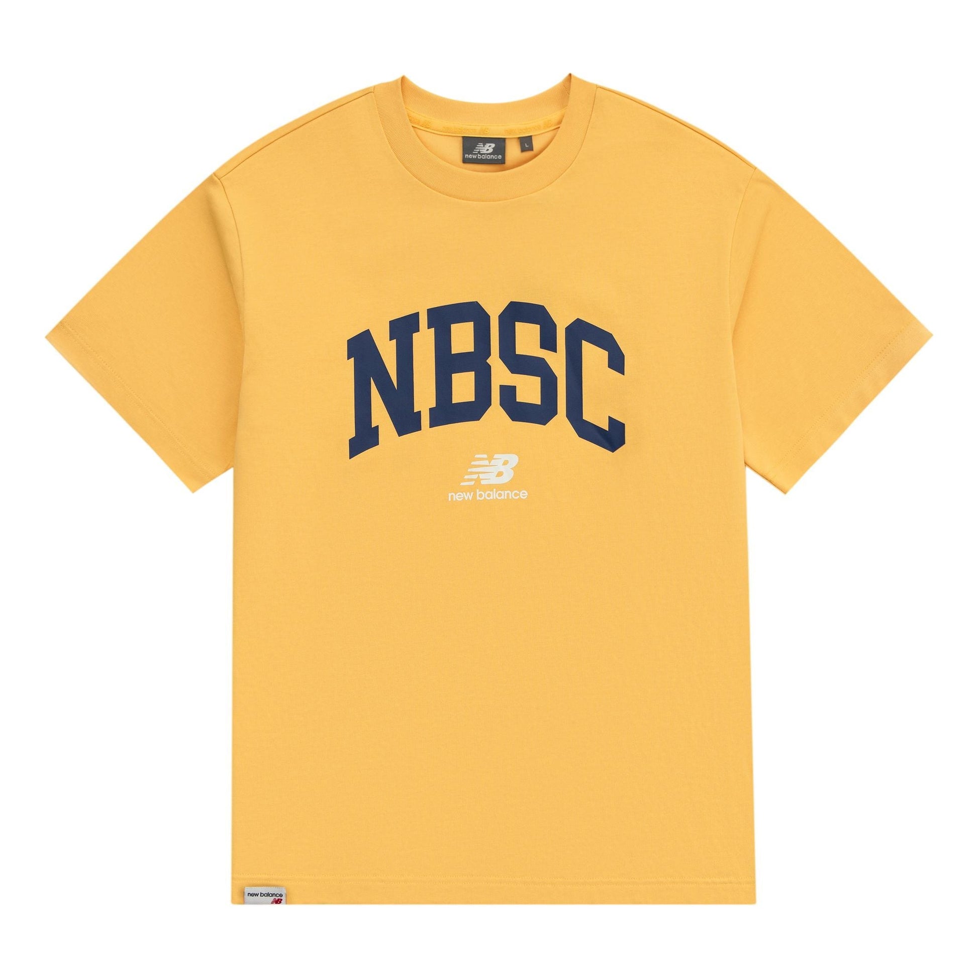 New Balance Logo Print Tee Asia Sizing 'Yellow' 5ED25373-YL