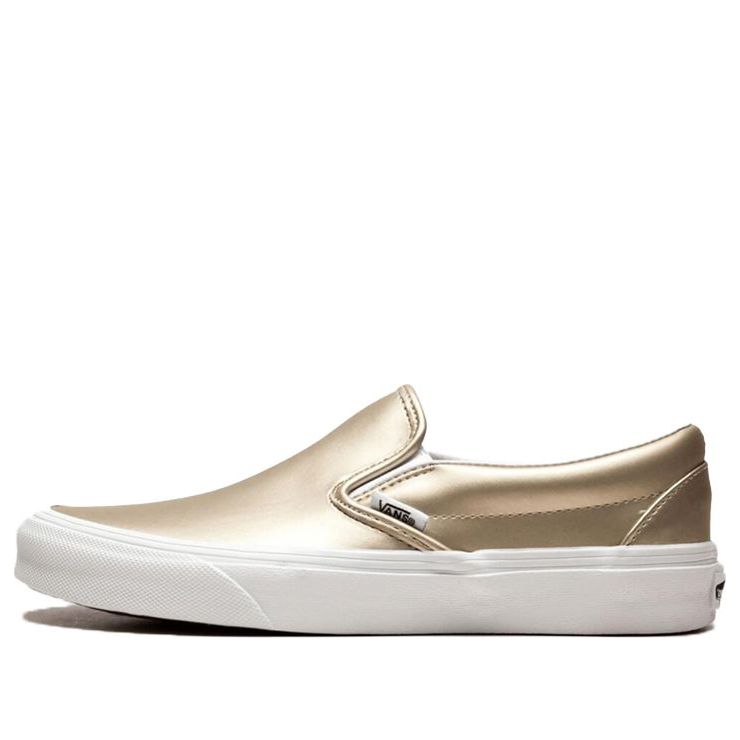 Vans Classic Slip-On 'Muted Metallic - Gold' VN0A38F7Q8E