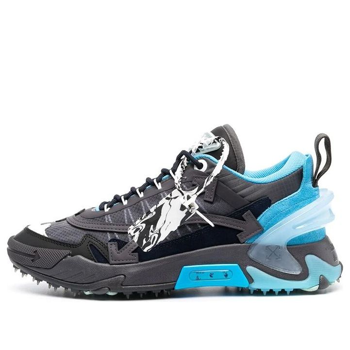 Off-White Odsy-2000 Sneakers 'Black Blue' OMIA190R21FAB0024510