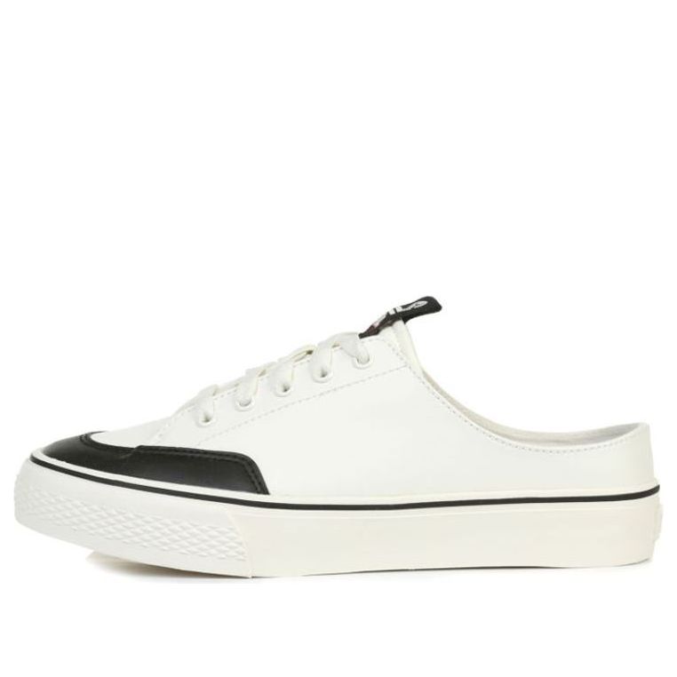 FILA Low Tops Skateboarding Shoes White Black Version 'White Black' 1XM00984_112