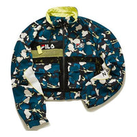 Fila FUSION Short lapel Cargo Woven Jacket Blue T11W025702F-BK