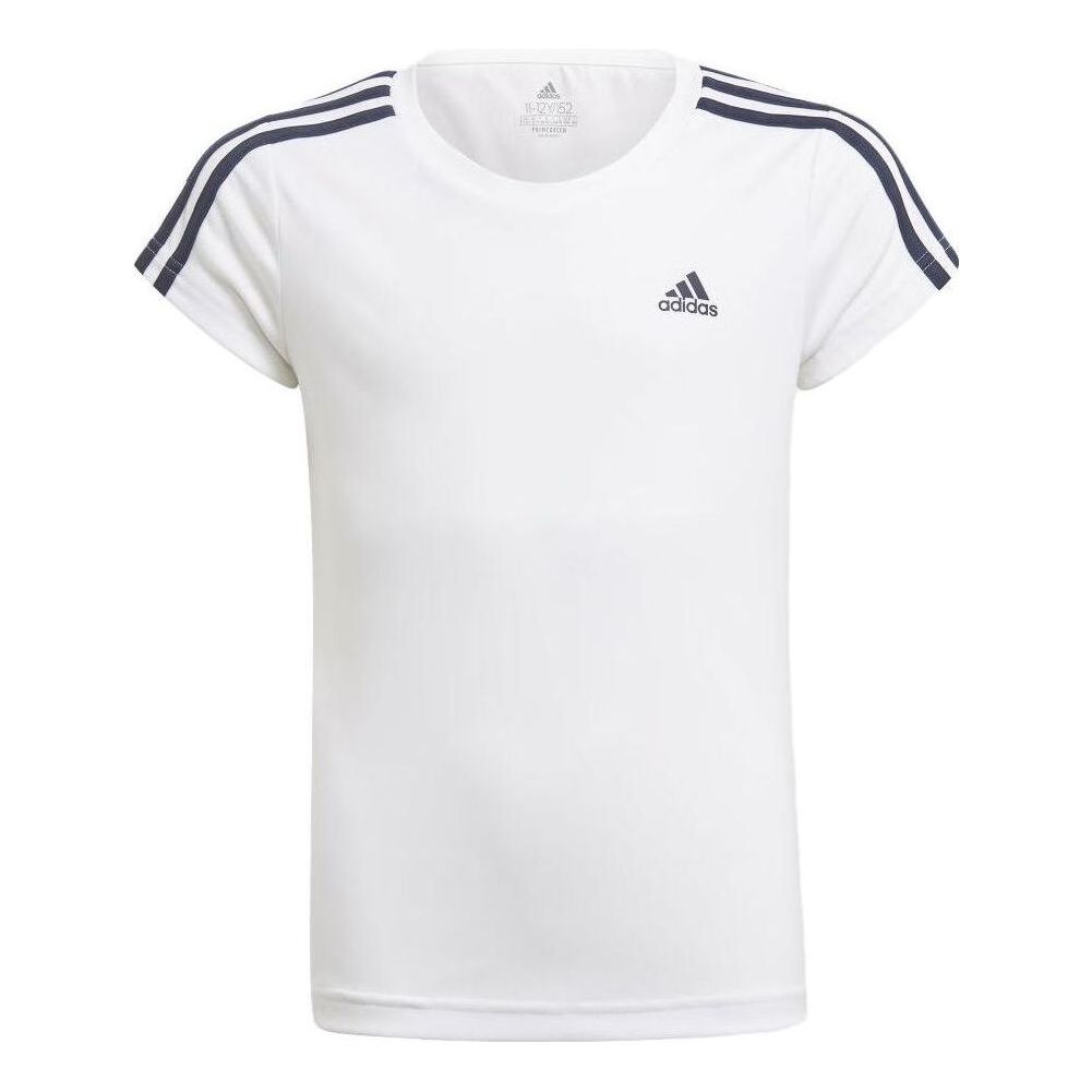 (GS) adidas Designed 2 Move 3-Stripes T-Shirt Asia Sizing 'White' GN1456