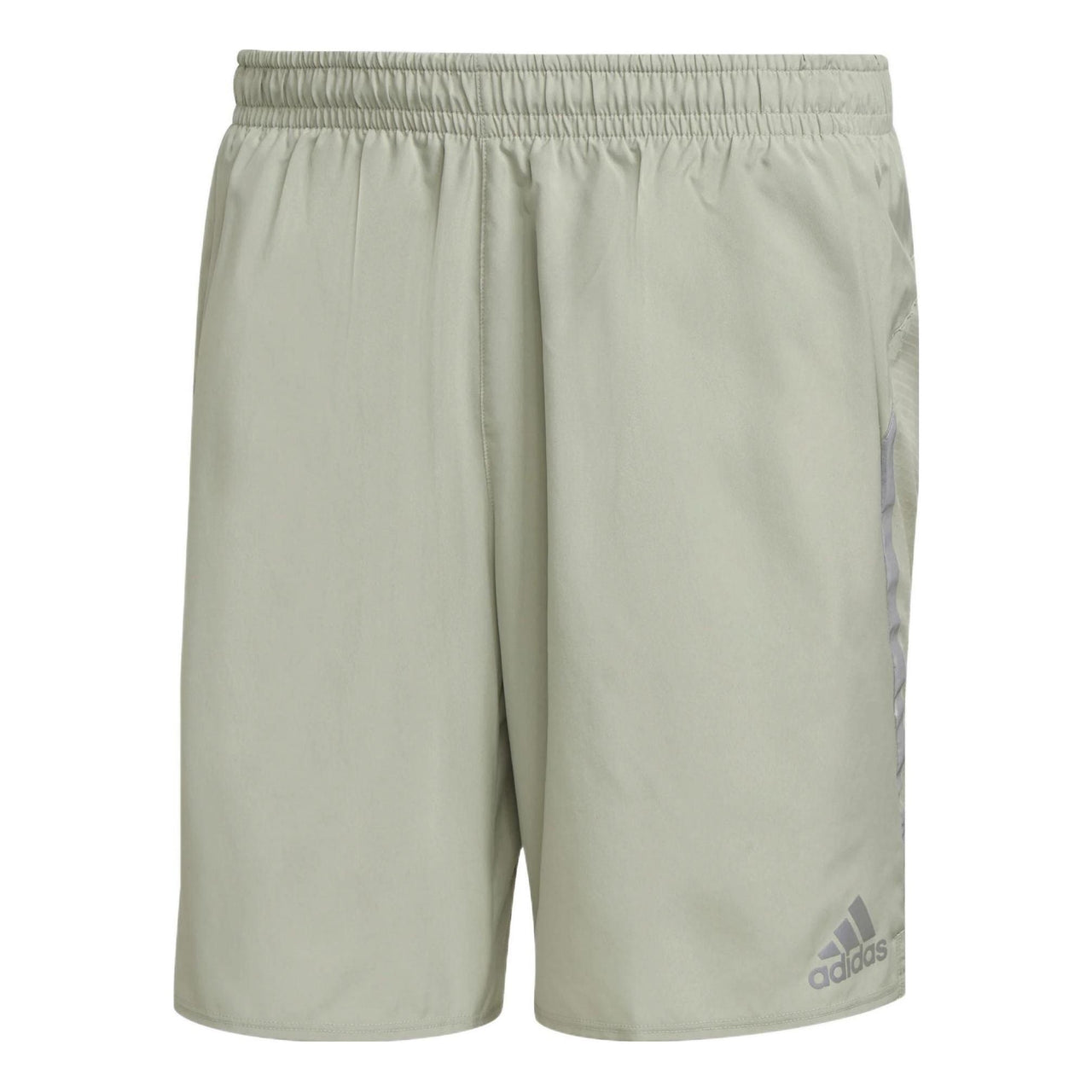 adidas Solid Color Running Sports Breathable Shorts Green GJ9879