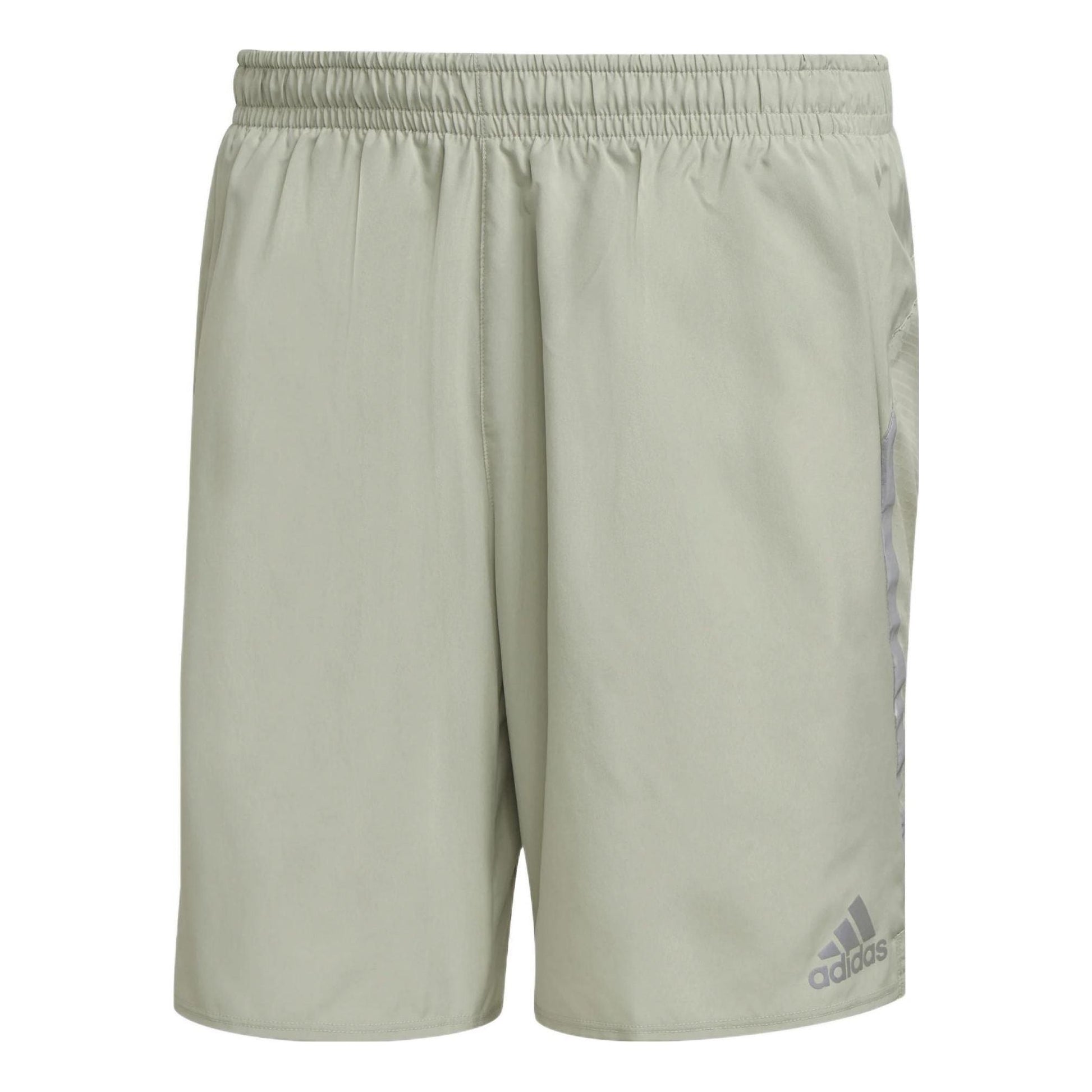 adidas Solid Color Running Sports Breathable Shorts Green GJ9879