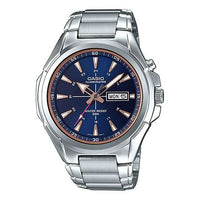 CASIO Sports Quartz Waterproof Unisex Mens Blue Analog MTP-E200D-2A2VDF