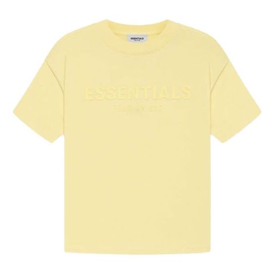 (GS) Fear of God Essentials SS21 Short Sleeve Tee Lemonade/Yellow FOG-SS21-542