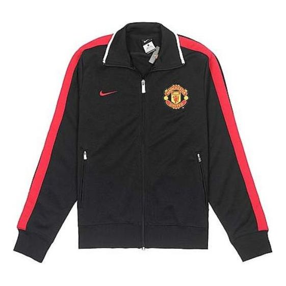 Nike Manchester United Zip-Up Jacket 'Black' 439254-010