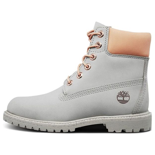(WMNS) Timberland 6-Inch Premium Leather Boots 'Light Grey' A1W16W