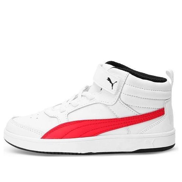 (PS) PUMA Rebound Street2 Lv Ps Sneakers White/Red 363914-06