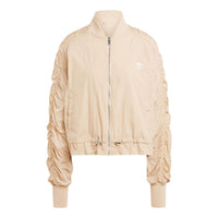 (WMNS) adidas Originals Lightweight Bomber Jacket Asia Sizing 'Beige' IY3422