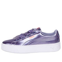 (WMNS) PUMA Vikky Stacked Ribbon P Shoes Purple/White 369728-02