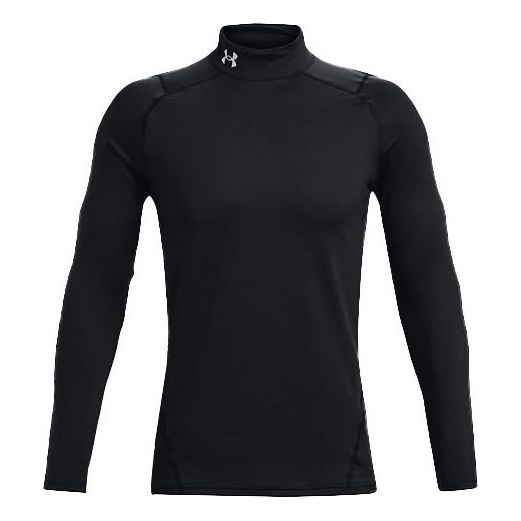 Under Armour ColdGear Fitted Mock Long Sleeve T-shirt 'Black' 1366066-001