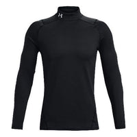 Under Armour ColdGear Fitted Mock Long Sleeve T-shirt 'Black' 1366066-001