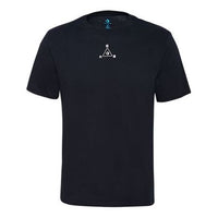 Men's Converse Pattern Sports Short Sleeve Black 10018489-A02