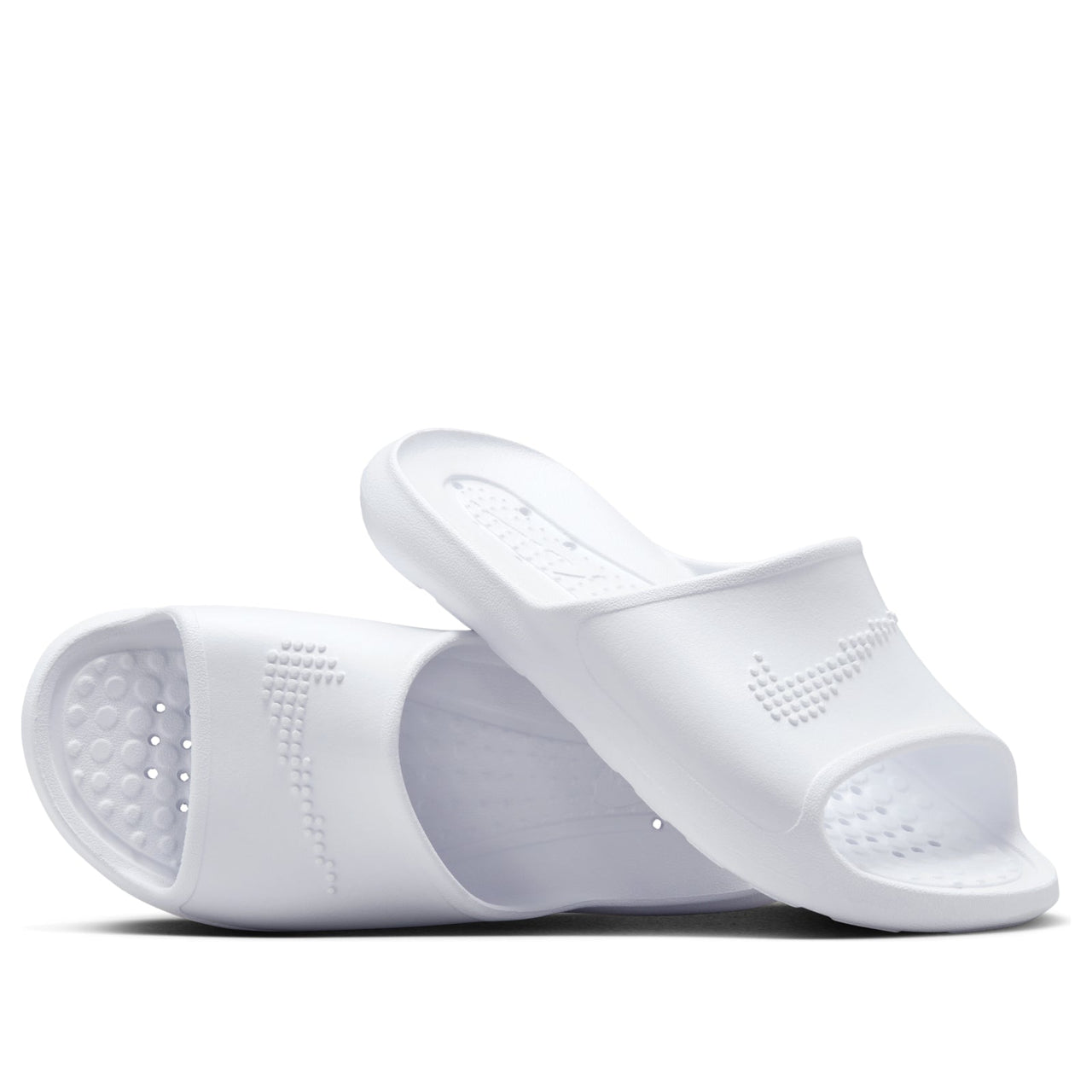 (WMNS) Nike Victori One Shower Slide 'Triple White' CZ7836-100
