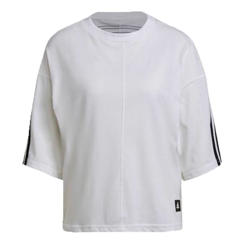 (WMNS) adidas Sportswear Future Icons Sports Leisure Short Sleeve White H39810