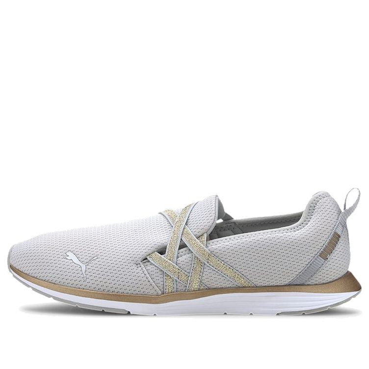 (WMNS) PUMA Ella Ballet Metallic 'White Gold' 193118-02