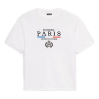 Balenciaga SS20 Paris Flag Regular Paris Tee 594579TGV489000