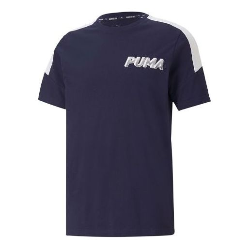 PUMA Modern Sports Logo T-Shirt 'Navy' 845910-06