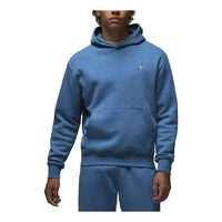 Air Jordan Logo Fleece Pullover Hoodie 'Blue' DQ7466-206