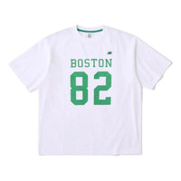 New Balance 900 Boston 82 Logo Print T-Shirt Asia Sizing 'White' AMT35148-WT