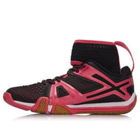 (WMNS) Li-Ning Saga Hi 'Black Red' AYAM004-1