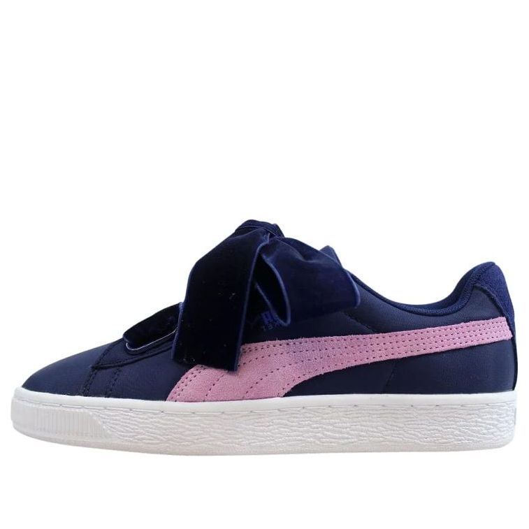(WMNS) PUMA Basket Heart Nylon 'Blue Depths' 364954-01