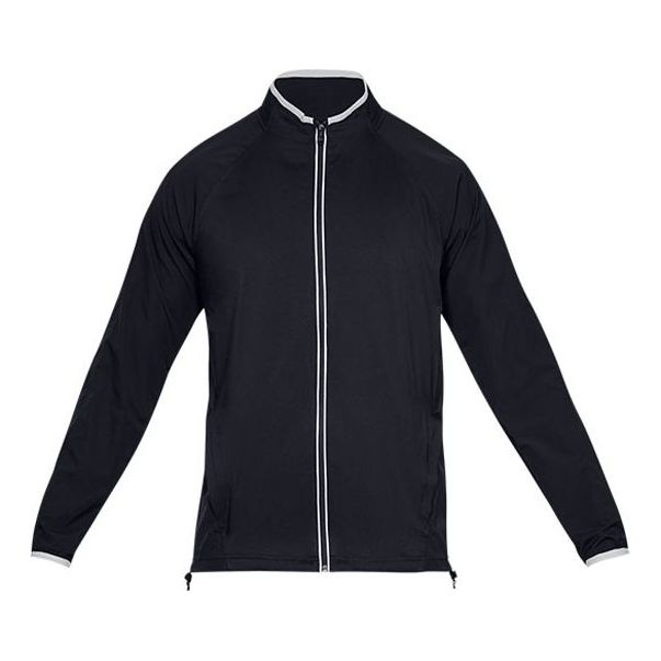 Men's Under Armour Storm Windstrike Golf Zipper Jacket Black 1327013-001
