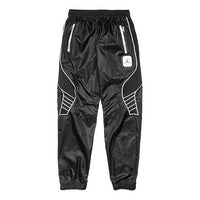 Air Jordan Legacy AJ5 logo Printing Bundle Feet Casual Sports Pants Black CU1670-010