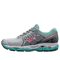Mizuno Wave Horizon Low Tops Wear-resistant Gray Green Pink J1GD172660