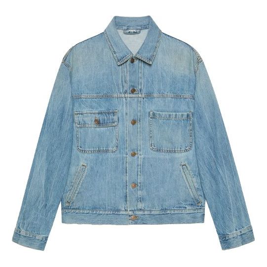 Gucci x Freya Hartas Animal Denim Jacket 'Blue' 655700-XDBNR-4452