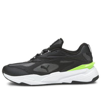 PUMA RS-Fast Tech 'Black Neon Green' 381038-01