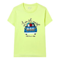 (WMNS) FILA x Pepe Shimada Printing Round-neck Green F11W133199F-YE