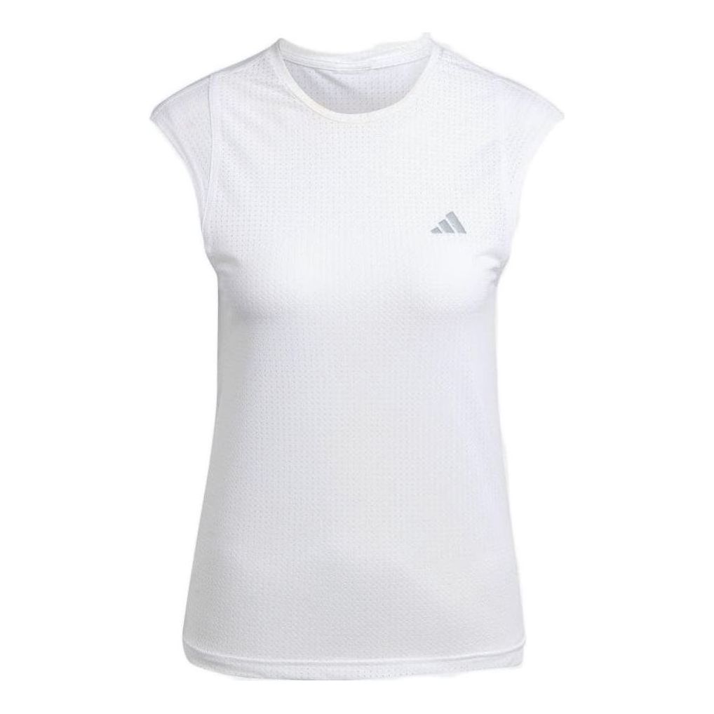 (WMNS) adidas FAST T-Shirt Asia Sizing 'White' HM4319